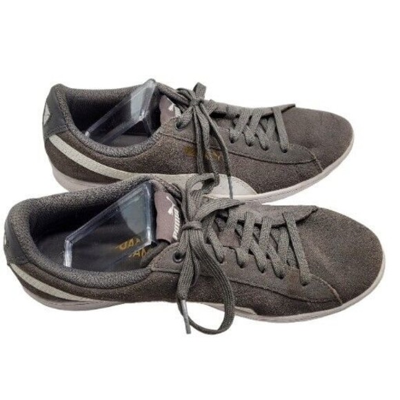 PUMA Suede Grey and White Womens-size US 10 - Picture 11 of 11